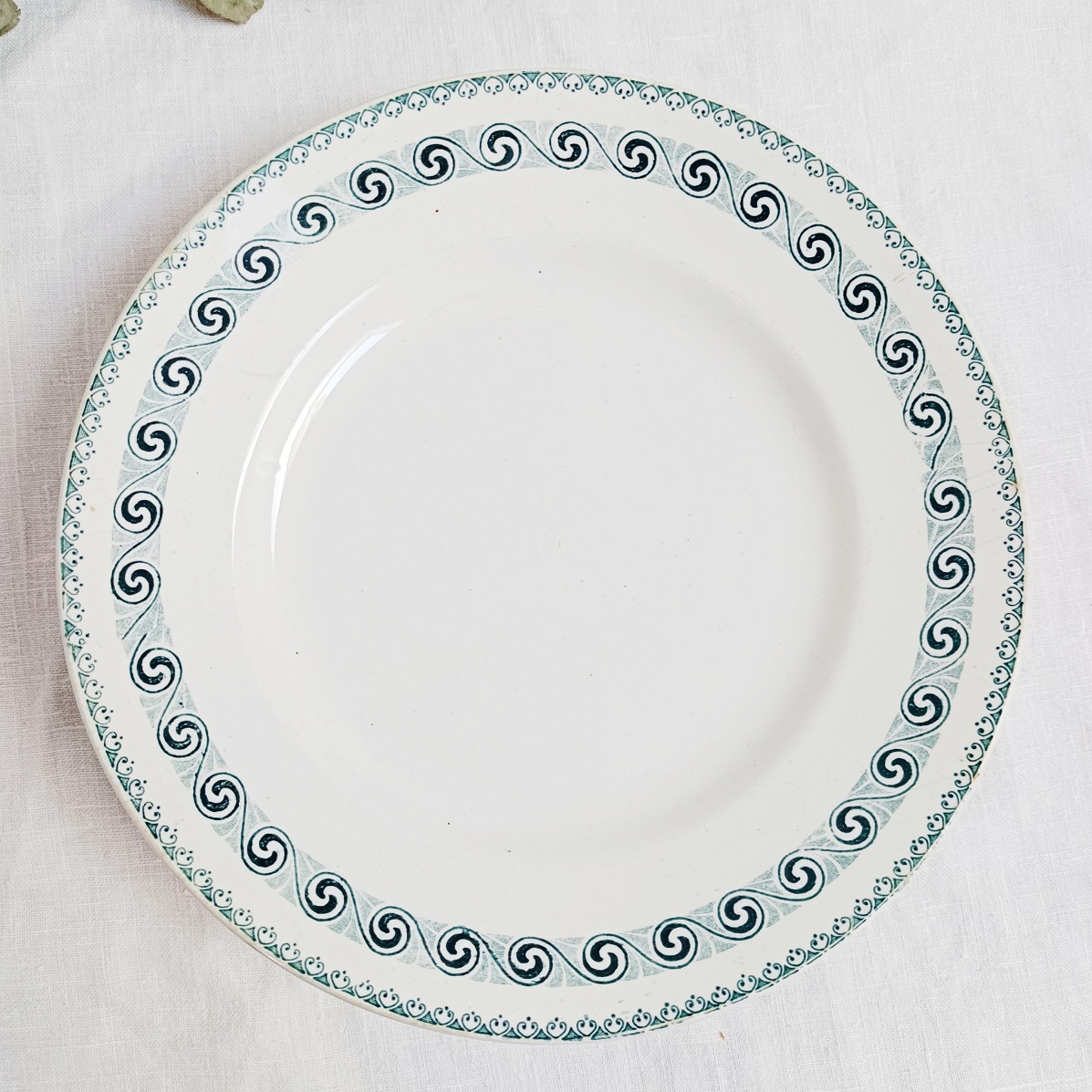 Compotier ancien en faience terre de fer modèle Rachel par Moulin des Loups et Hamage