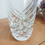 Détail du cristal du vase JG Durand