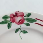 Bord du plat rond Digoin Sarreguemines Castille